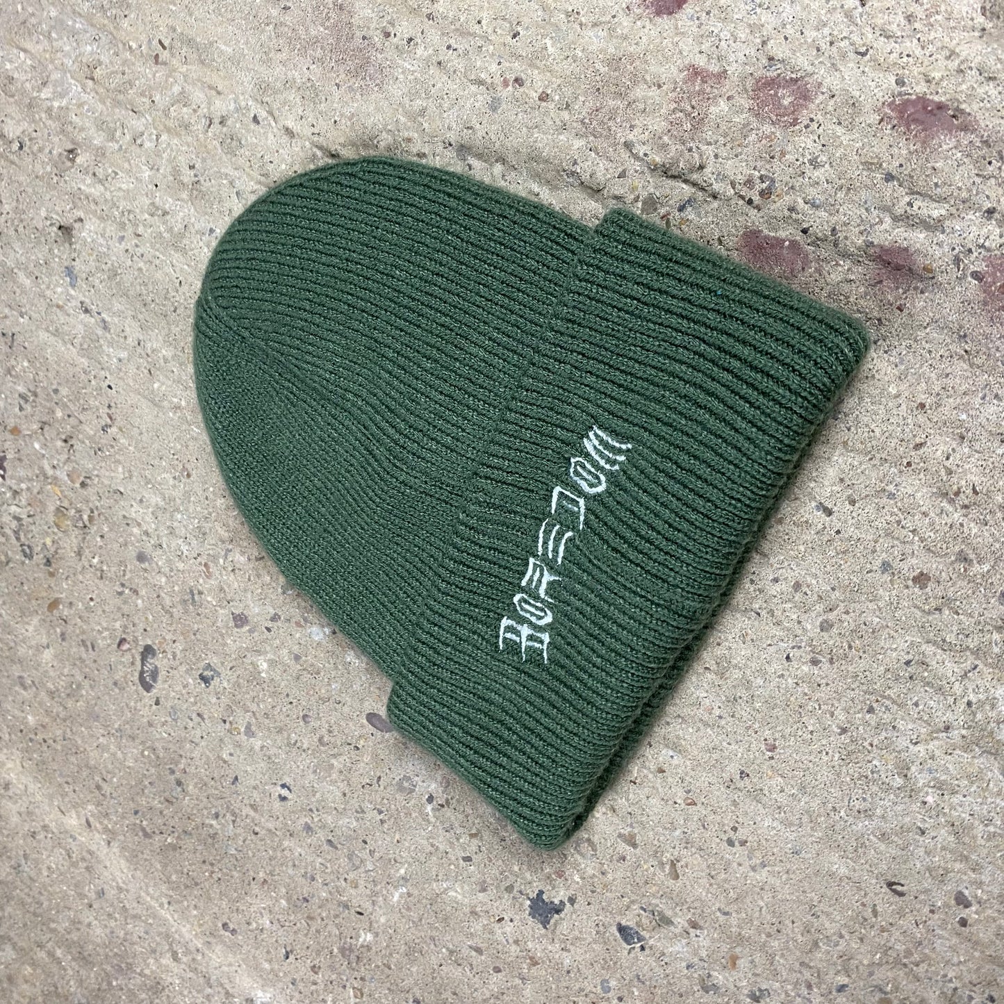 CRASS BIG RIBBED BEANIE