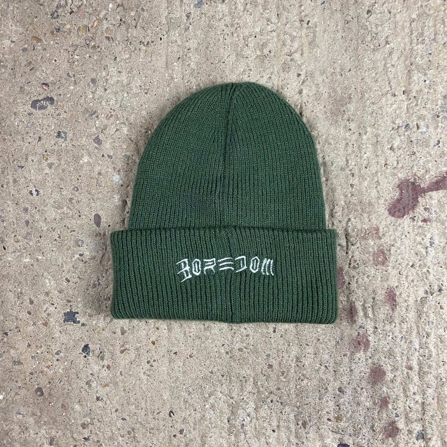 CRASS BIG RIBBED BEANIE