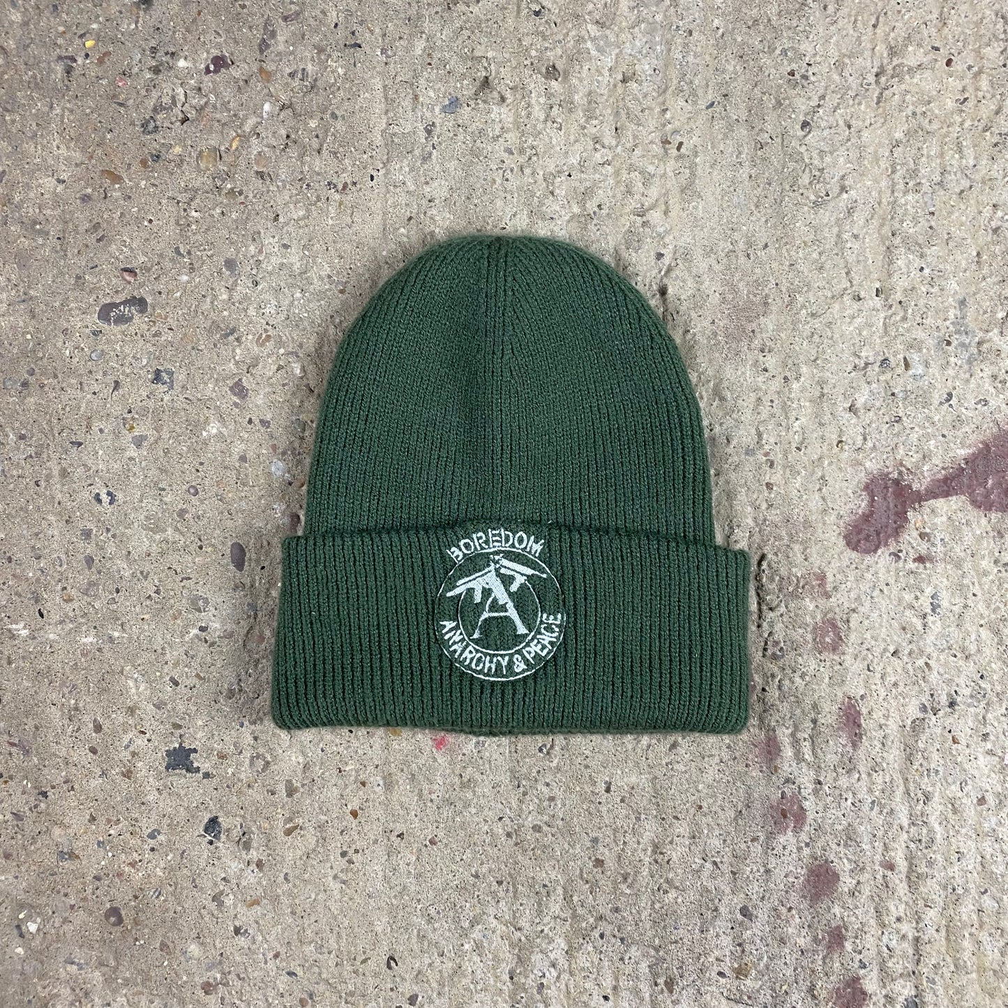 CRASS BIG RIBBED BEANIE