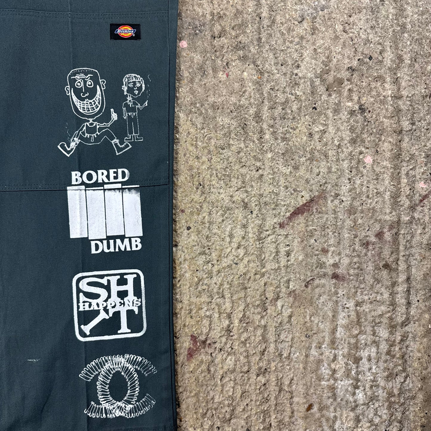 BORING DICKIES DOUBLE KNEES