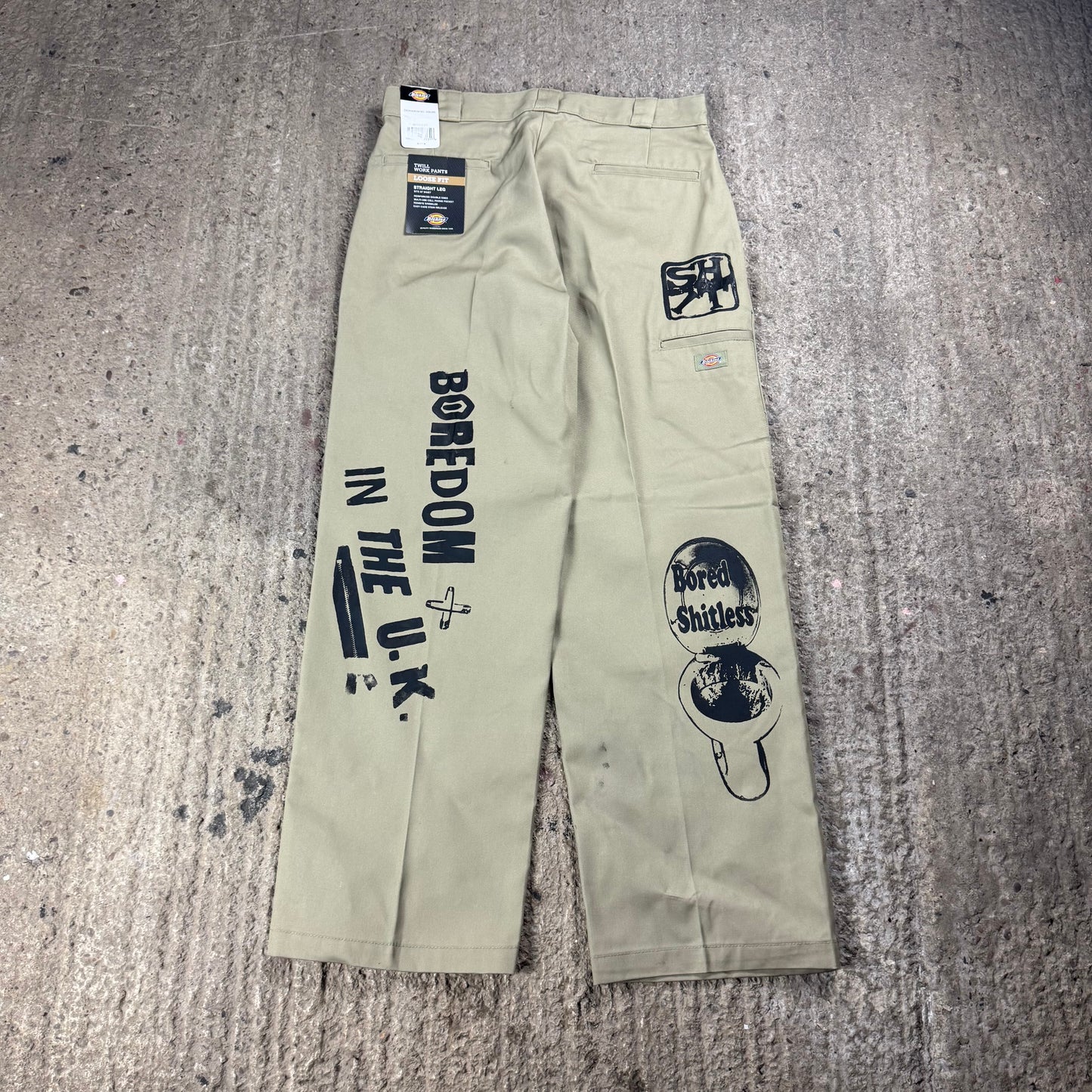BORING DICKIES DOUBLE KNEES