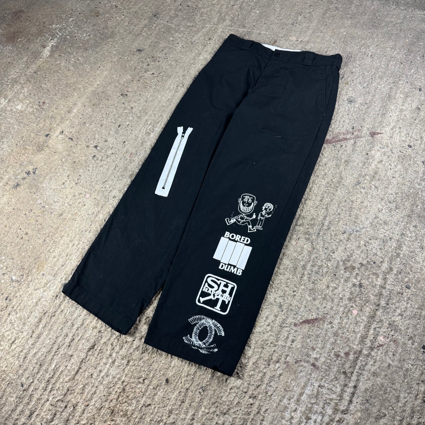 BORING DICKIES DOUBLE KNEES