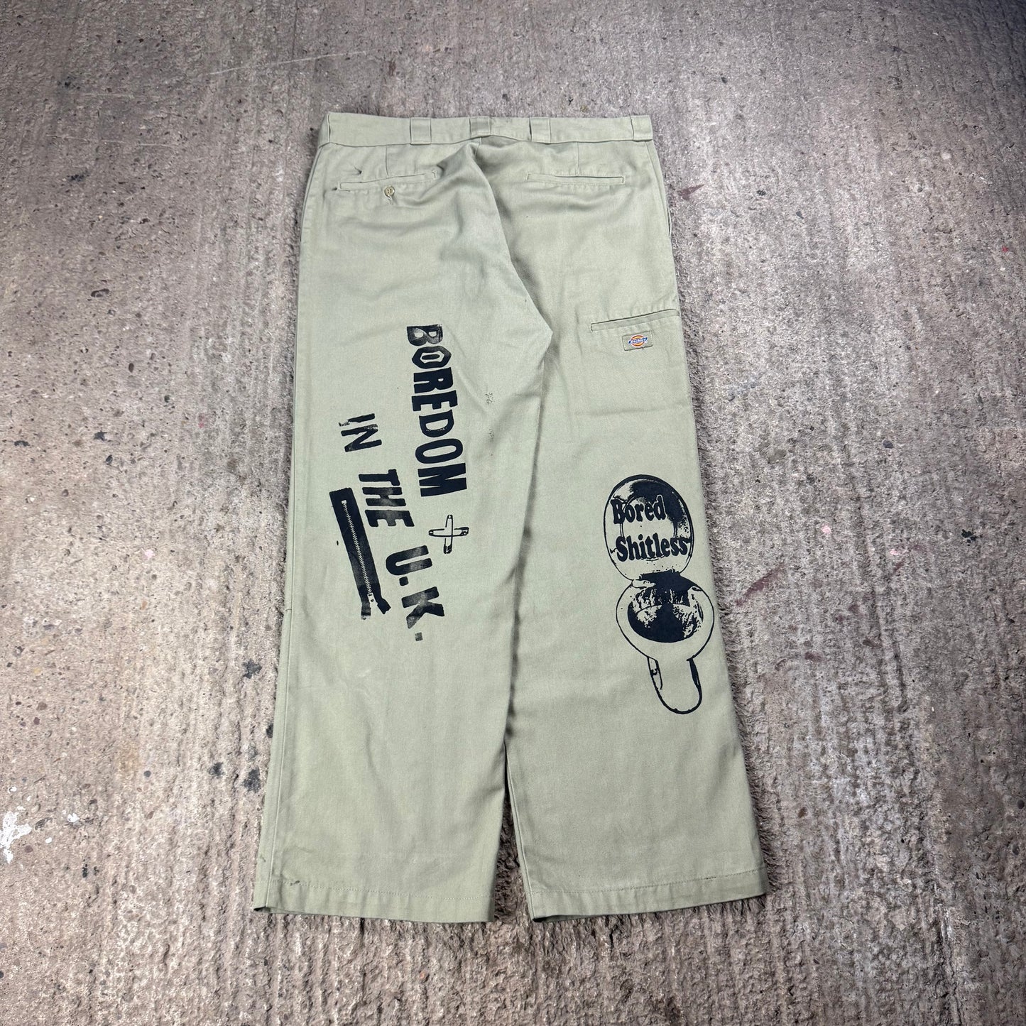 BORING DICKIES DOUBLE KNEES