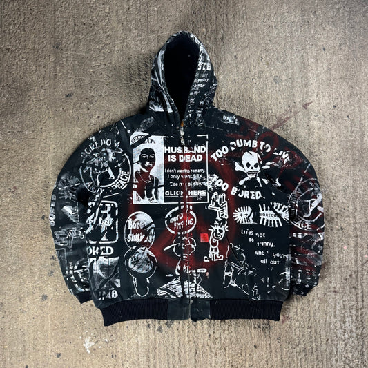 ALL OVER PRINT CARHARTT ACTIVE JACKET