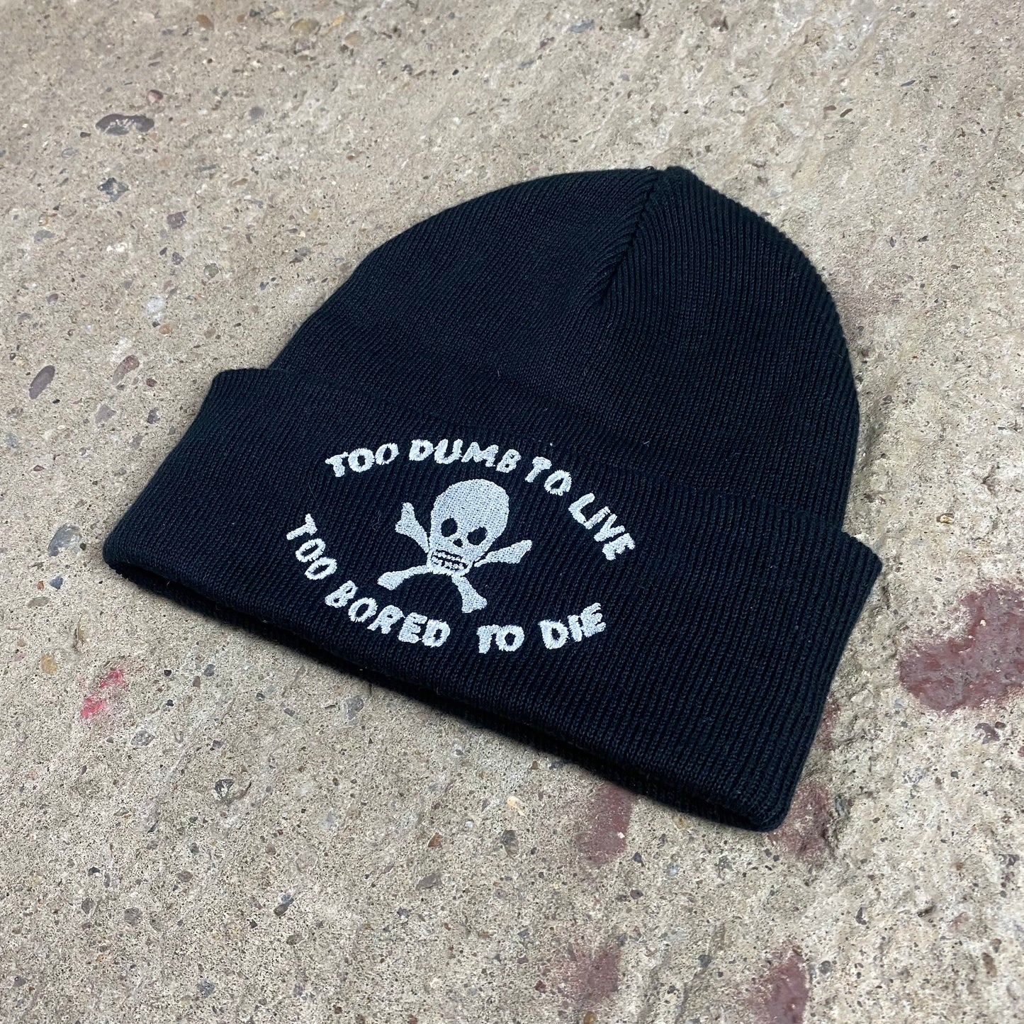 TOO DUMB BEANIE