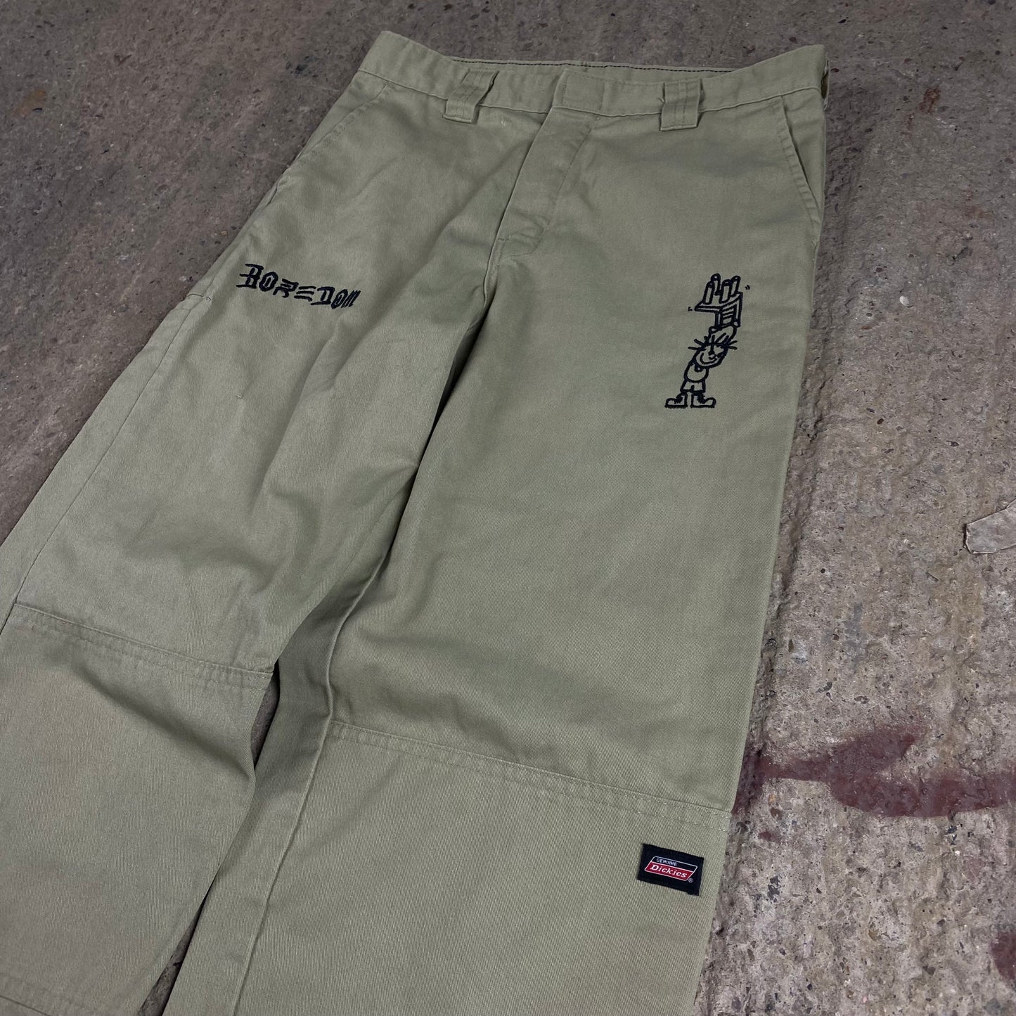 BORING DICKIES DOUBLE KNEES