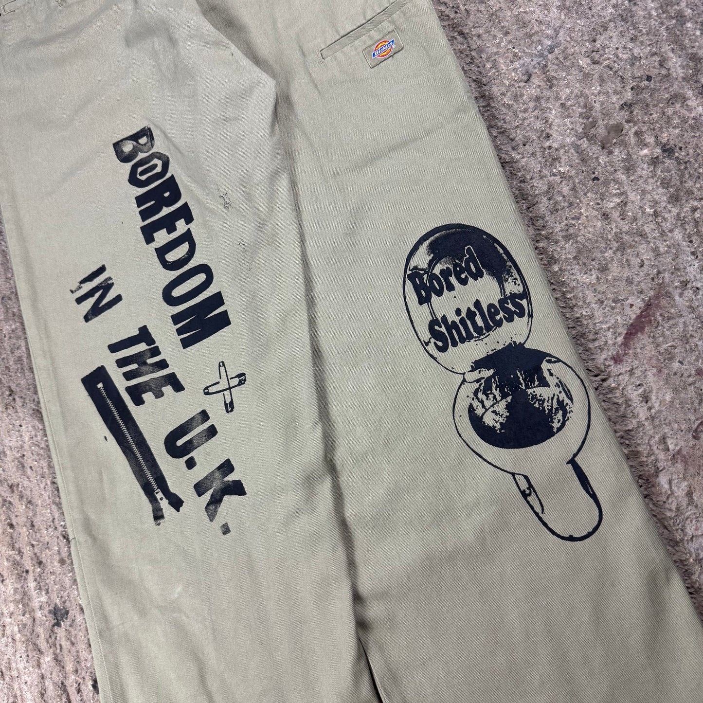 BORING DICKIES DOUBLE KNEES