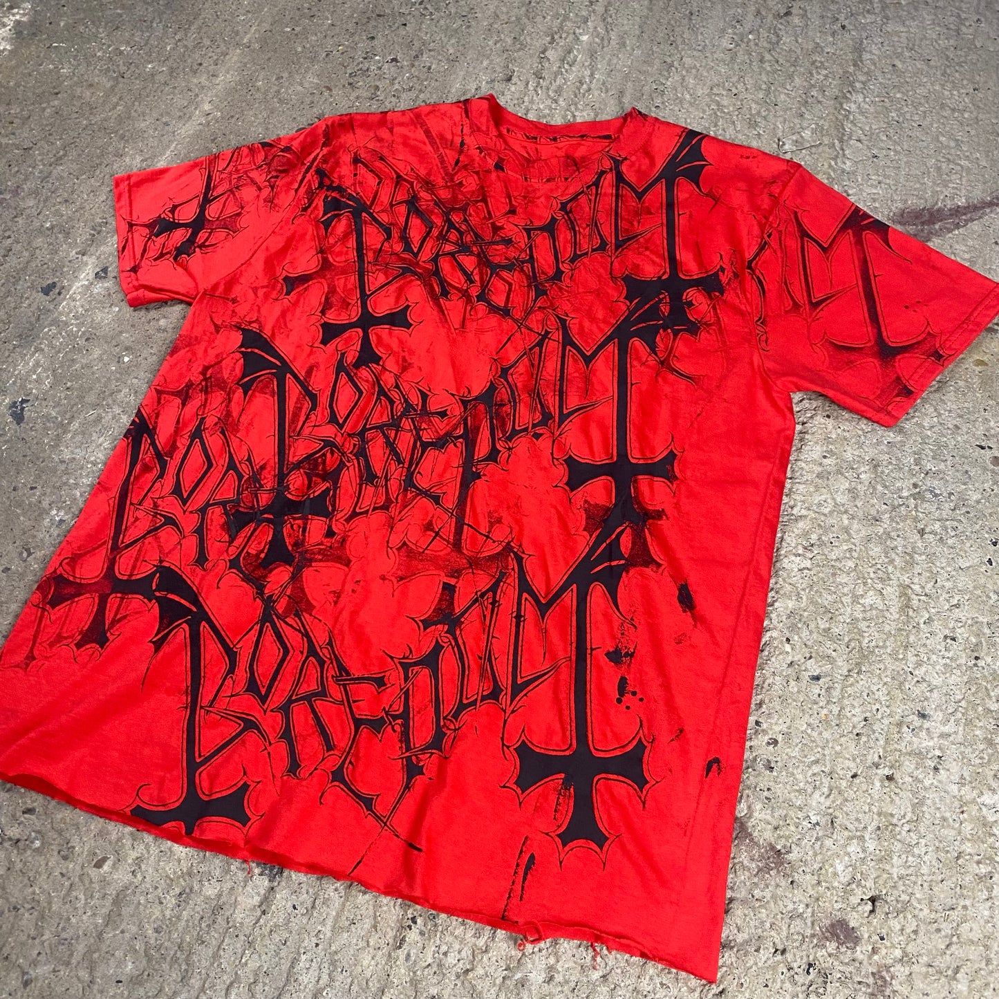 MAYHEM ALL OVER MESS TEE