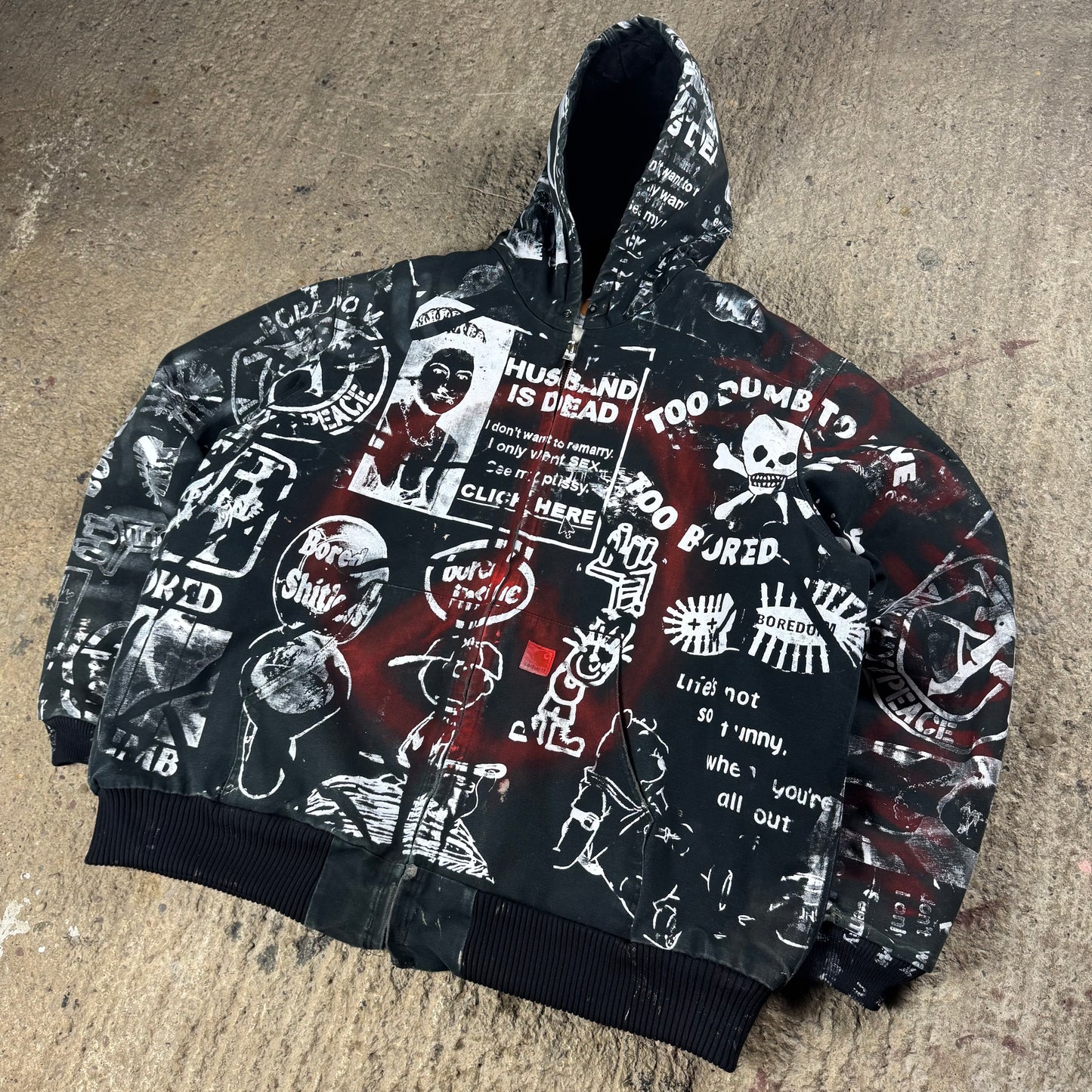 ALL OVER PRINT CARHARTT ACTIVE JACKET