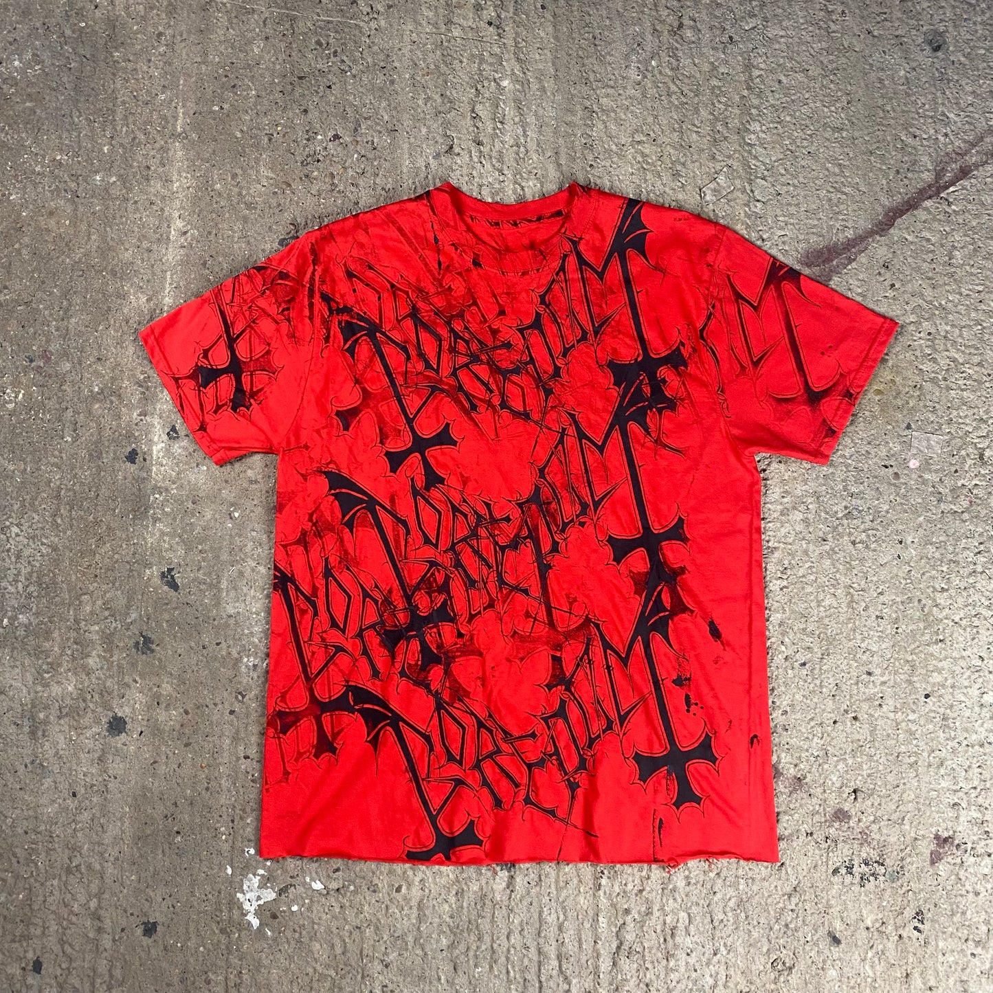 MAYHEM ALL OVER MESS TEE