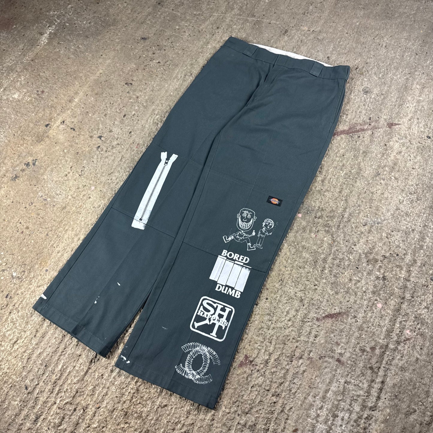 BORING DICKIES DOUBLE KNEES