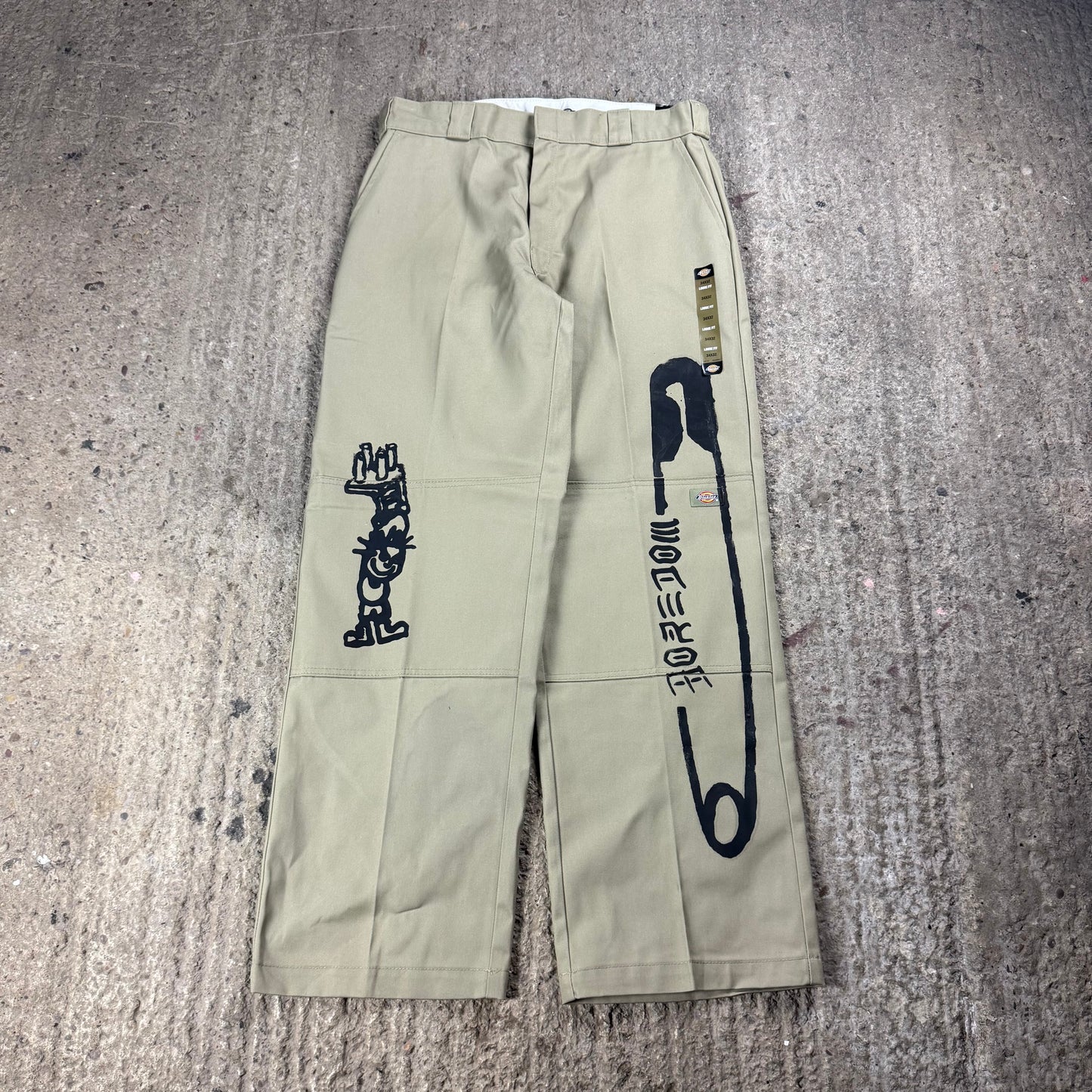 BORING DICKIES DOUBLE KNEES