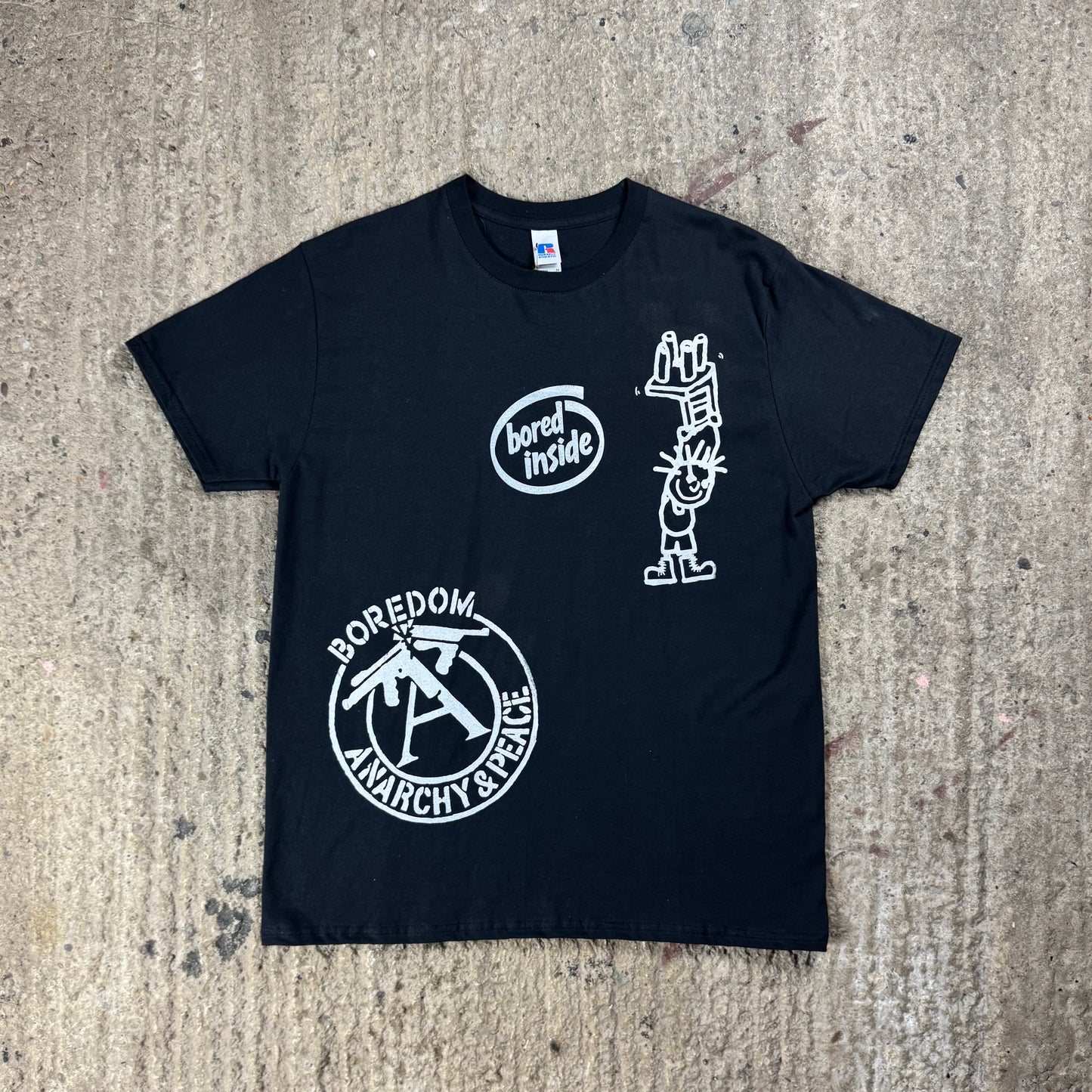 BORED INSIDE TEE