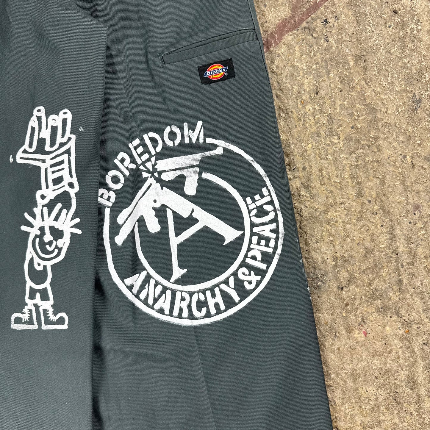 BORING DICKIES DOUBLE KNEES