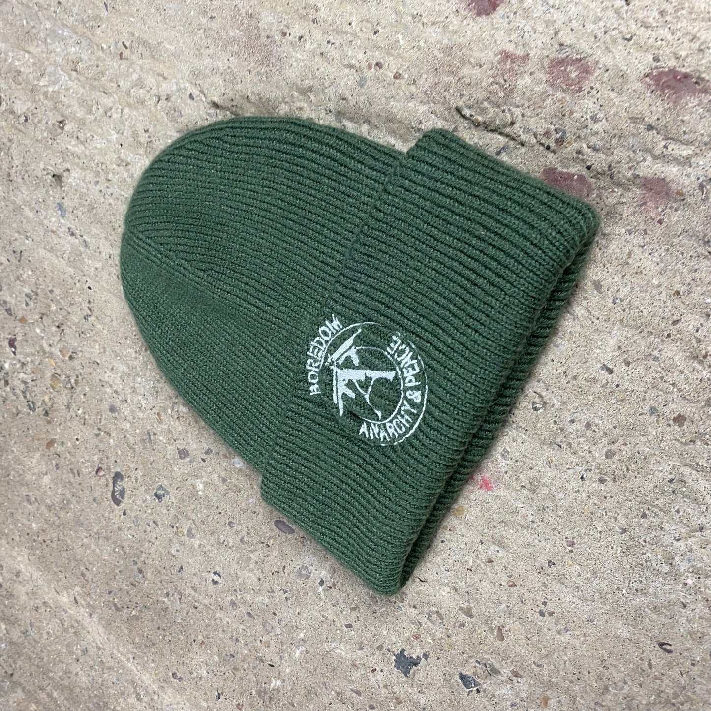 CRASS BIG RIBBED BEANIE