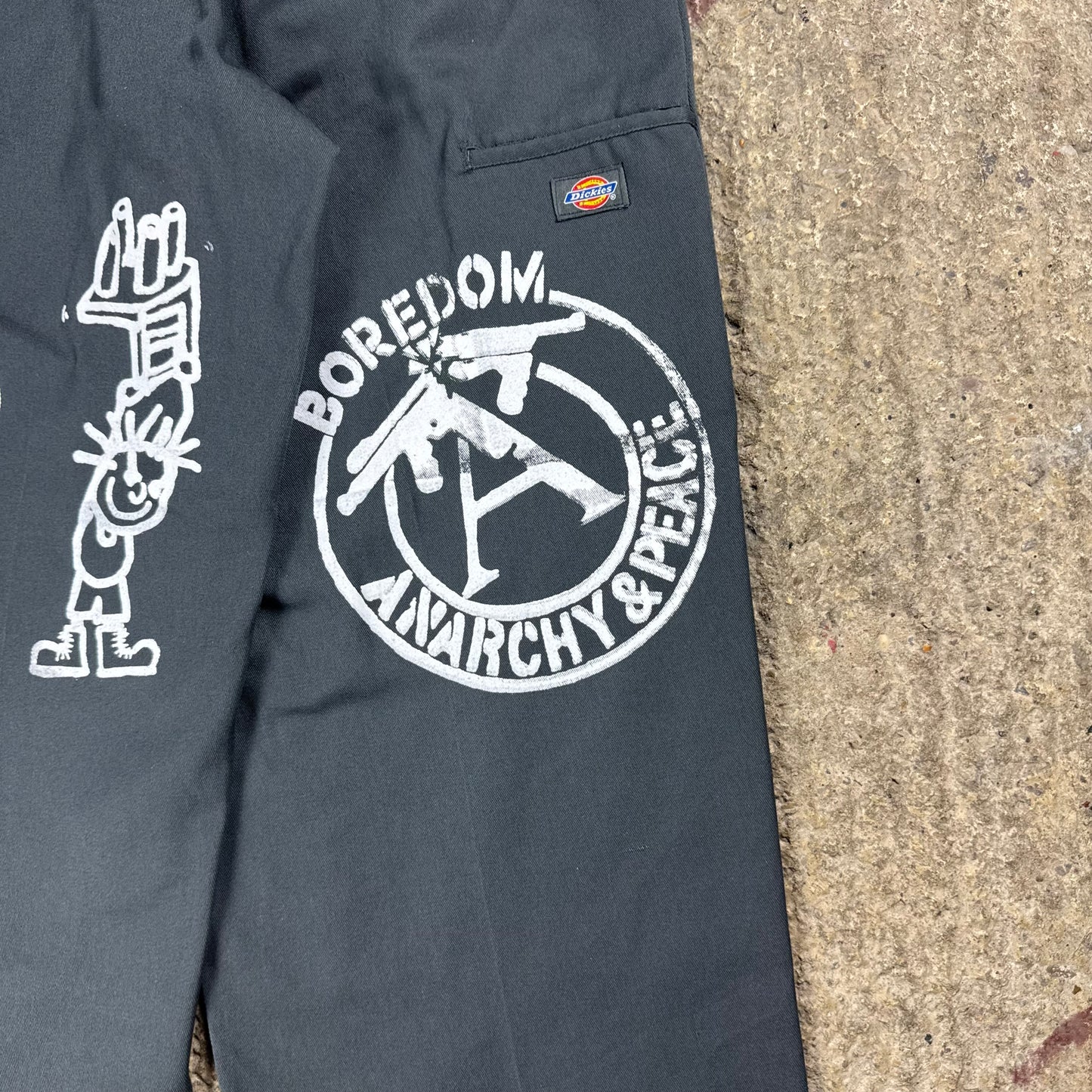BORING DICKIES DOUBLE KNEES