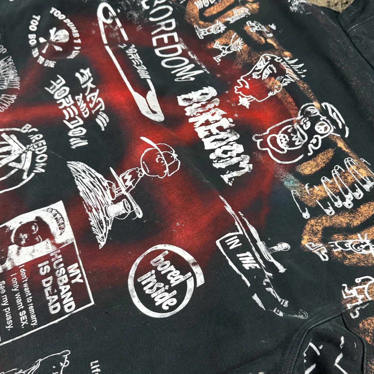 ALL OVER PRINT CARHARTT ACTIVE JACKET