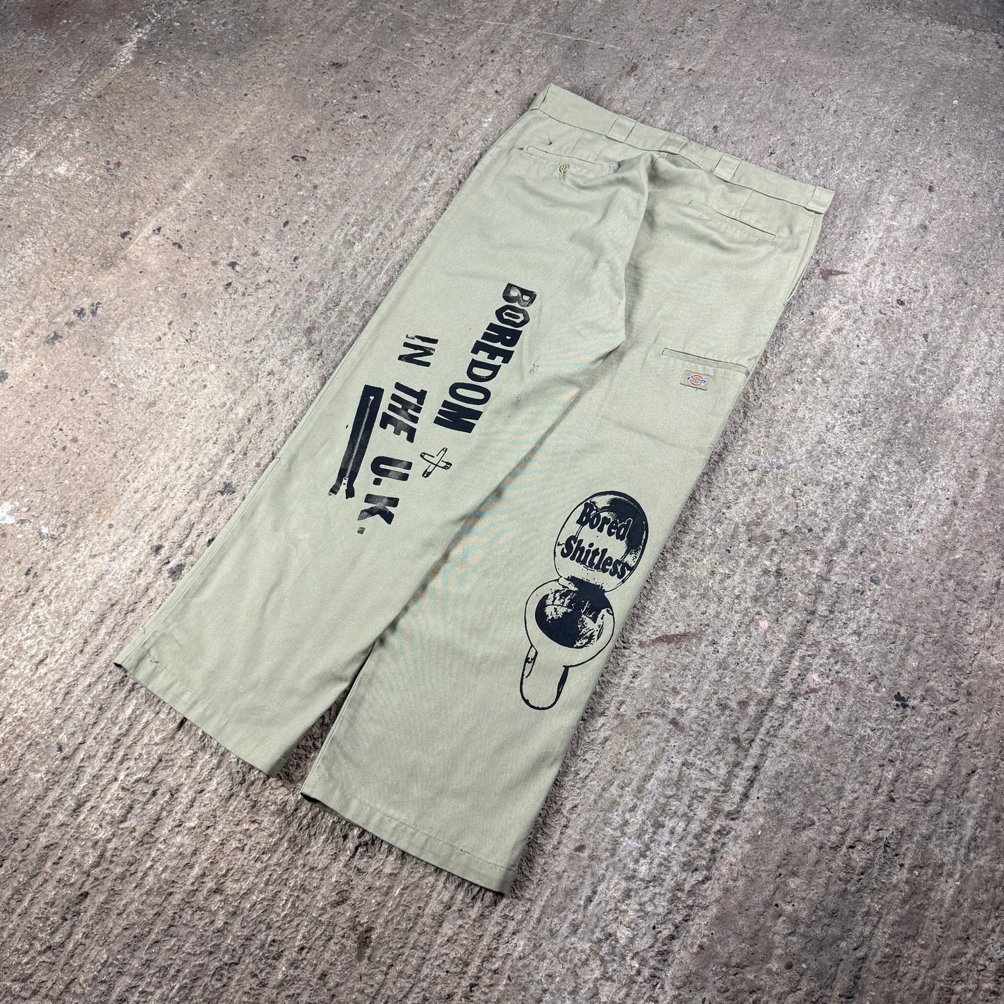 BORING DICKIES DOUBLE KNEES